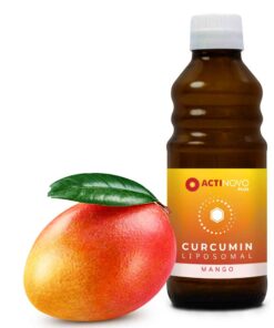 Actinovo Liposoomne Kurkumiin kurkumi ja kurkuminoididega 100-250 ml, mangomaitseline