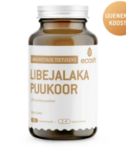 Ecosh libejalaka puukoor limaskestade toetuseks, 90 kapslit  Ι Foodini Heaolupood Ι Looduslikud toidulisandid ja tervisetooted Sinule
